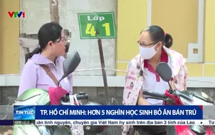 Tp. Hồ Chí Minh: Hơn 5 nghìn học sinh bỏ ăn bán trú