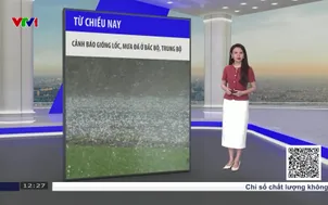 Bản tin thời tiết 12h30 - 07/5/2026