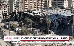 Israel không kích thủ đô Beirut của Li Băng