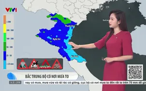 Bản tin thời tiết 12h30 - 08/5/2026