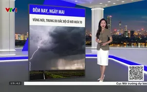 Bản tin thời tiết 19h45 - 09/5/2026