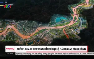 Thông qua chủ trương đầu tư đại lộ cảnh quan sông Hồng