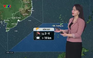 Bản tin thời tiết 9h10 - 12/5/2026