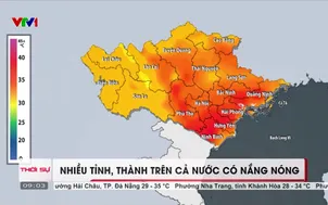Nhiều tỉnh, thành trên cả nước có nắng nóng