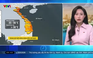 Bản tin thời tiết 5h30 - 15/5/2026