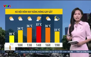 Bản tin thời tiết 6h15 - 15/5/2026