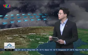 Bản tin thời tiết 6h15 - 16/5/2026