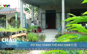 Đổi rác thành thẻ bảo hiểm y tế
