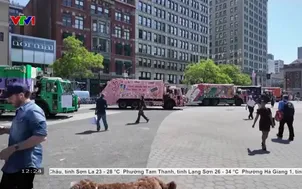 Biến xe rác thành tác phẩm nghệ thuật ở New York, Mỹ