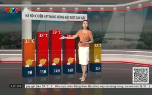 Bản tin thời tiết 12h30 - 24/5/2026