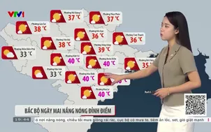 Bản tin thời tiết 19h45 - 25/5/2026
