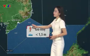 Bản tin thời tiết 9h10 - 25/5/2026