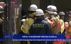Tokyo 19 người nhập viện sau vụ mùi lạ