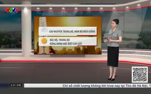 Bản tin thời tiết 12h30 - 27/5/2026