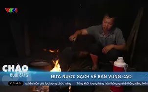 Đưa nước sạch về bản vùng cao 