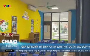 Gần 125 nghìn thí sinh Hà Nội làm thủ tục thi vào lớp 10