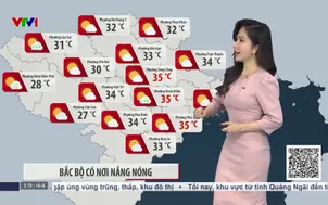 Bản tin thời tiết 19h45 - 30/5/2026