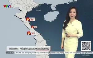 Bản tin thời tiết 19h45 - 02/6/2026