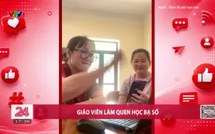 Giáo viên làm quen học bạ số