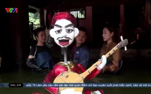 Buổi sáng ở nhà hát múa rối nước