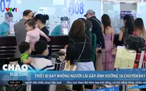 Thiết bị bay không người lái gây ảnh hưởng 16 chuyến bay 