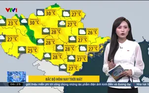 Bản tin thời tiết 6h15 - 09/6/2026