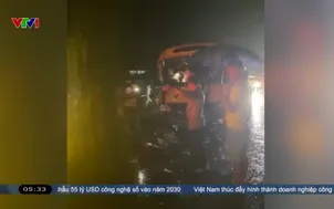 Tai nạn giao thông liên hoàn trên cao tốc Tuyên Quang - Phú Thọ
