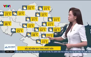 Bản tin thời tiết 6h15 - 10/6/2026