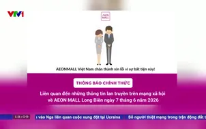 AEON Mall Long Biên xin lỗi khách hàng bị yêu cầu "khám xét"