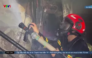 Dập tắt đám cháy quán karaoke ở Đà Nẵng
