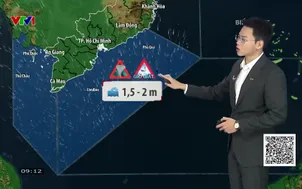 Bản tin thời tiết 9h10 - 11/6/2026