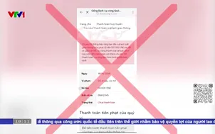 Cảnh báo chiêu trò lừa đảo qua thông báo phạt nguội giả