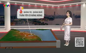 Bản tin thời tiết 19h45 - 14/6/2026