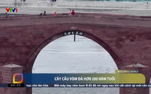Cây cầu vòm đá hơn 200 năm tuổi