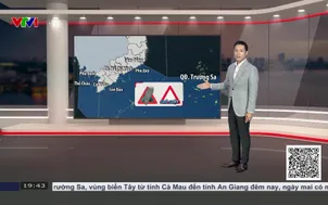 Bản tin thời tiết 19h45 - 17/6/2026