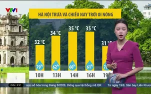 Bản tin thời tiết 6h30 - 18/6/2026