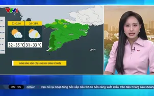 Bản tin thời tiết 5h30 - 22/6/2026