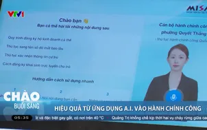 Hiệu quả từ ứng dụng a.i. vào hành chính công