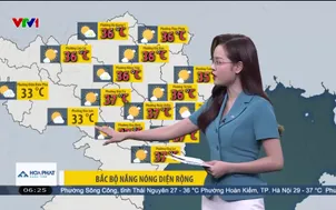 Bản tin thời tiết 6h30 - 23/6/2026