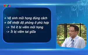 VTV Sống khỏe: Viêm tai giữa nguy cơ ngày hè