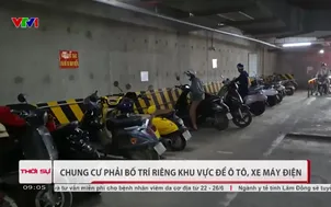 Chung cư phải bố trí riêng khu vực để ô tô, xe máy điện