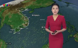 Bản tin thời tiết 9h10 - 24/6/2026