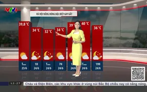 Bản tin thời tiết 12h30 - 24/6/2026