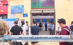 Đào tạo ít nhất 35 nghìn nhân lực đường sắt