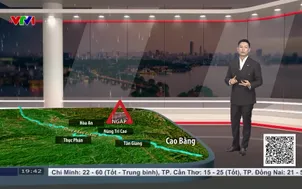 Bản tin thời tiết 19h45 - 26/6/2026