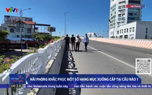 Hải Phòng khắc phục một số hạng mục xuống cấp tại Cầu Rào 1