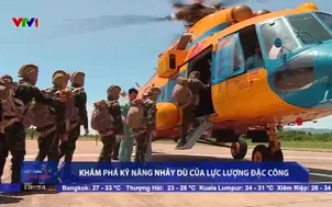 Khám phá kỹ năng nhảy dù của lực lượng đặc công