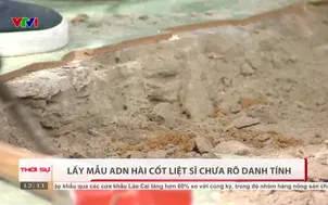 Lấy mẫu ADN hài cốt liệt sĩ chửa rõ danh tính