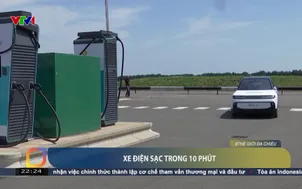 Xe điện sạc trong 10 phút