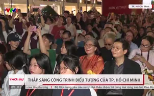 Thắp sáng công trình biểu tượng của TP. Hồ Chí Minh